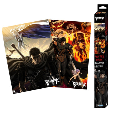 Set 2 Posters Berserk Abysse - Berserk