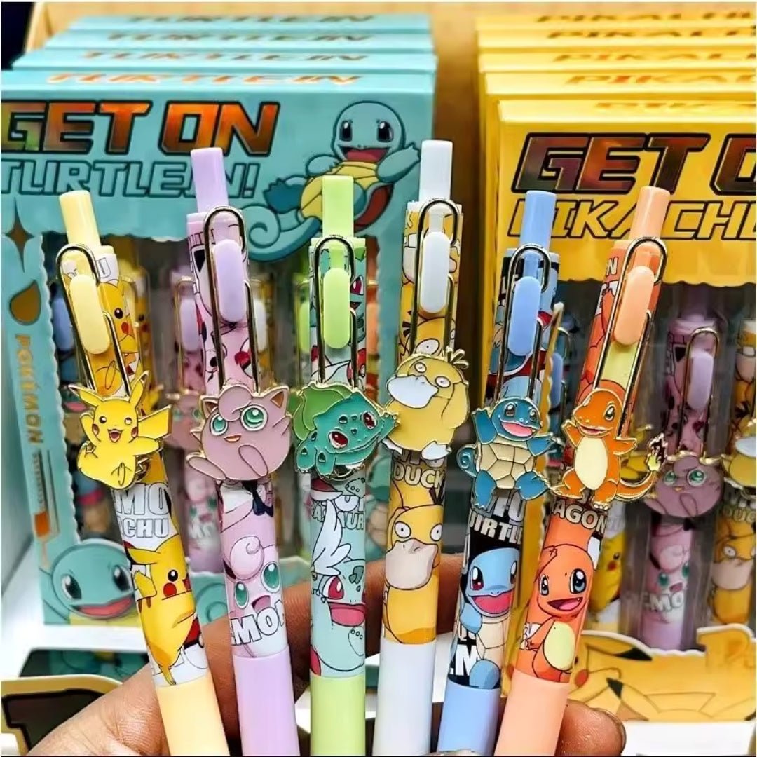 Set 6 Boligrafos Pokemon - Pokemon