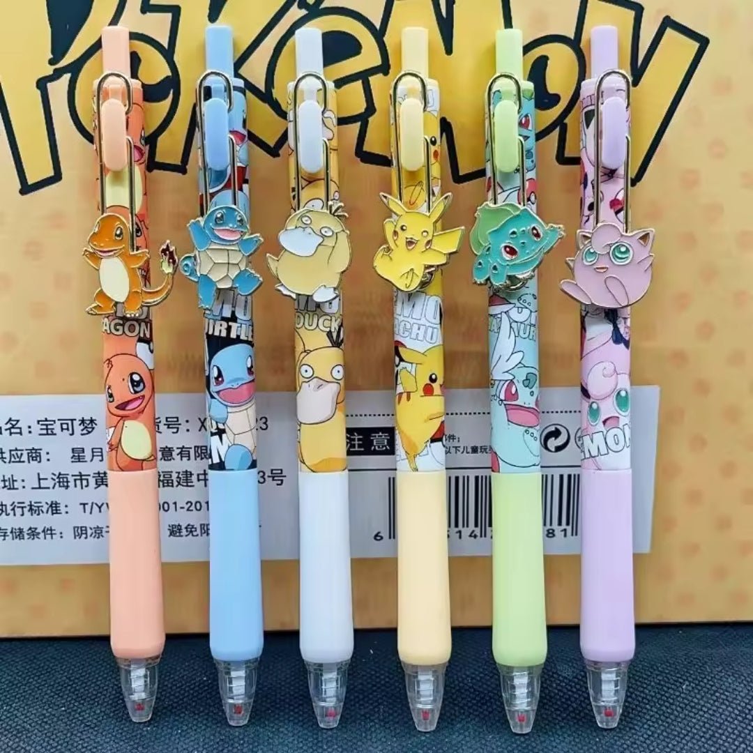 Set 6 Boligrafos Pokemon - Pokemon