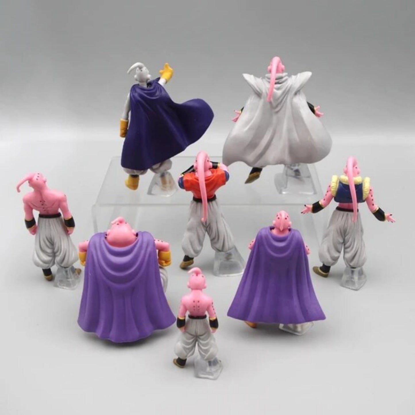 Set De 8 Figuras Majin Buu - Dragon Ball Z / REPLICA