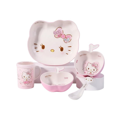 Set Vajilla Hello Kitty (4 pcs) - Sanrio / OFICIAL