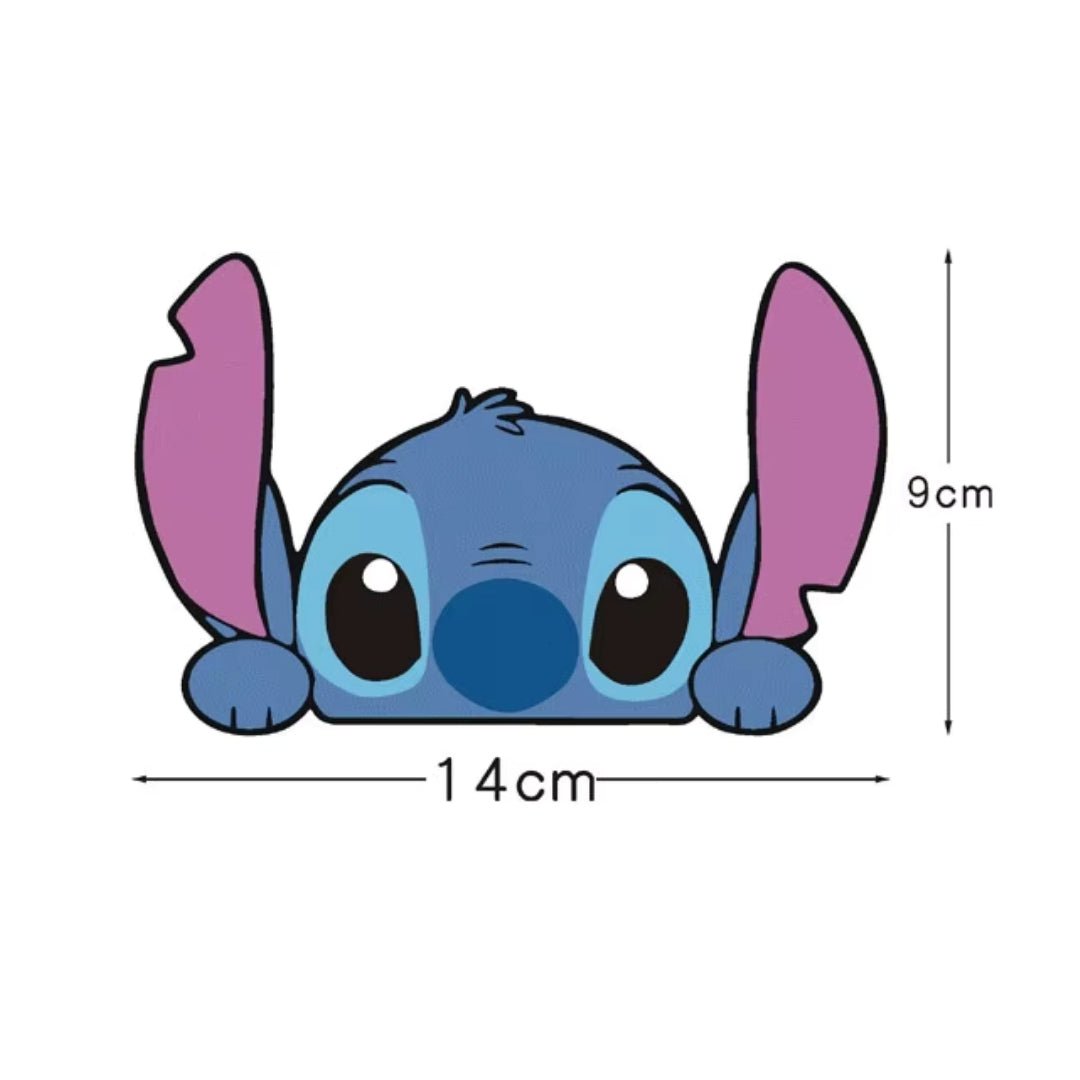 Sticker Stitch Grande (Para Carro) - Lilo And Stitch