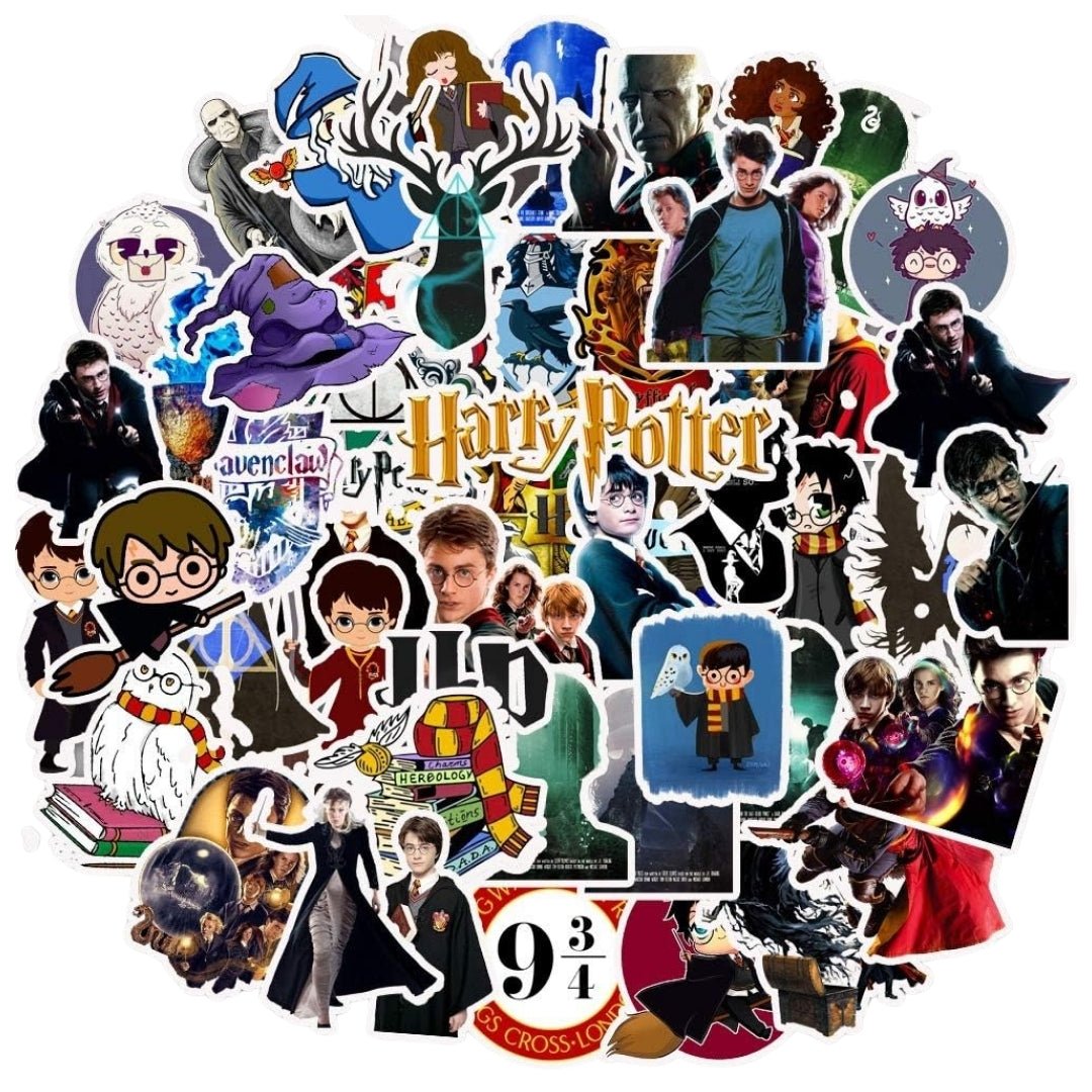 Sticker Variado Harry Potter 50 Unidades - Harry Potter