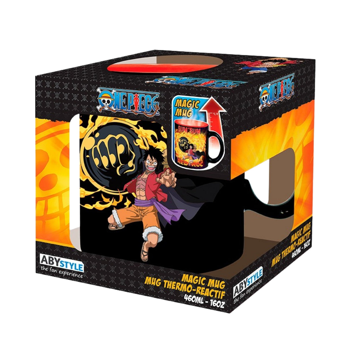 Taza Magica Luffy Vs Kaido Abysse 460 ML (16 Oz) - One Piece