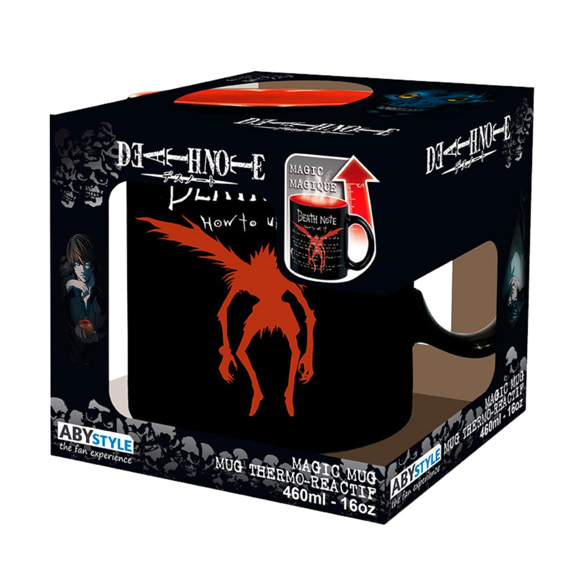 Taza Magica Ryuk Y Reglas Death Note Abysse 460 ML (16 Oz) - Death Note