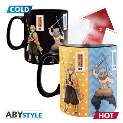 Taza Magica Tanjiro, Nezuko, Zenitsu E Inosuke Abysse 460 ML (16 Oz) - Demon Slayer