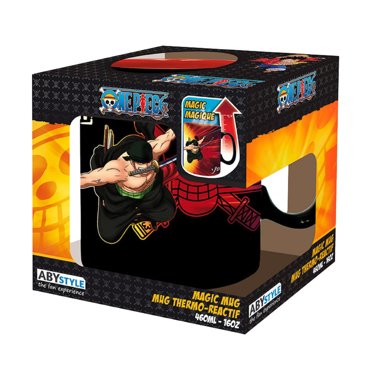 Taza Magica Zoro - Sanji Abysse 460 ML (16 Oz) - One Piece