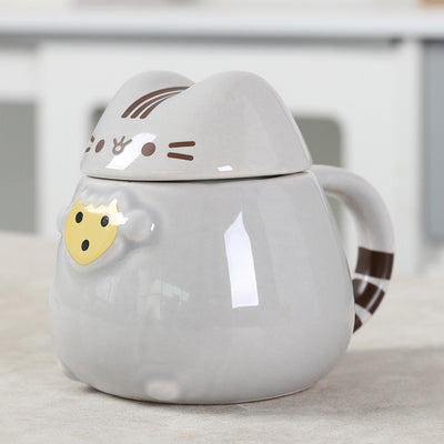 Taza Pusheen Con Galleta - Pusheen