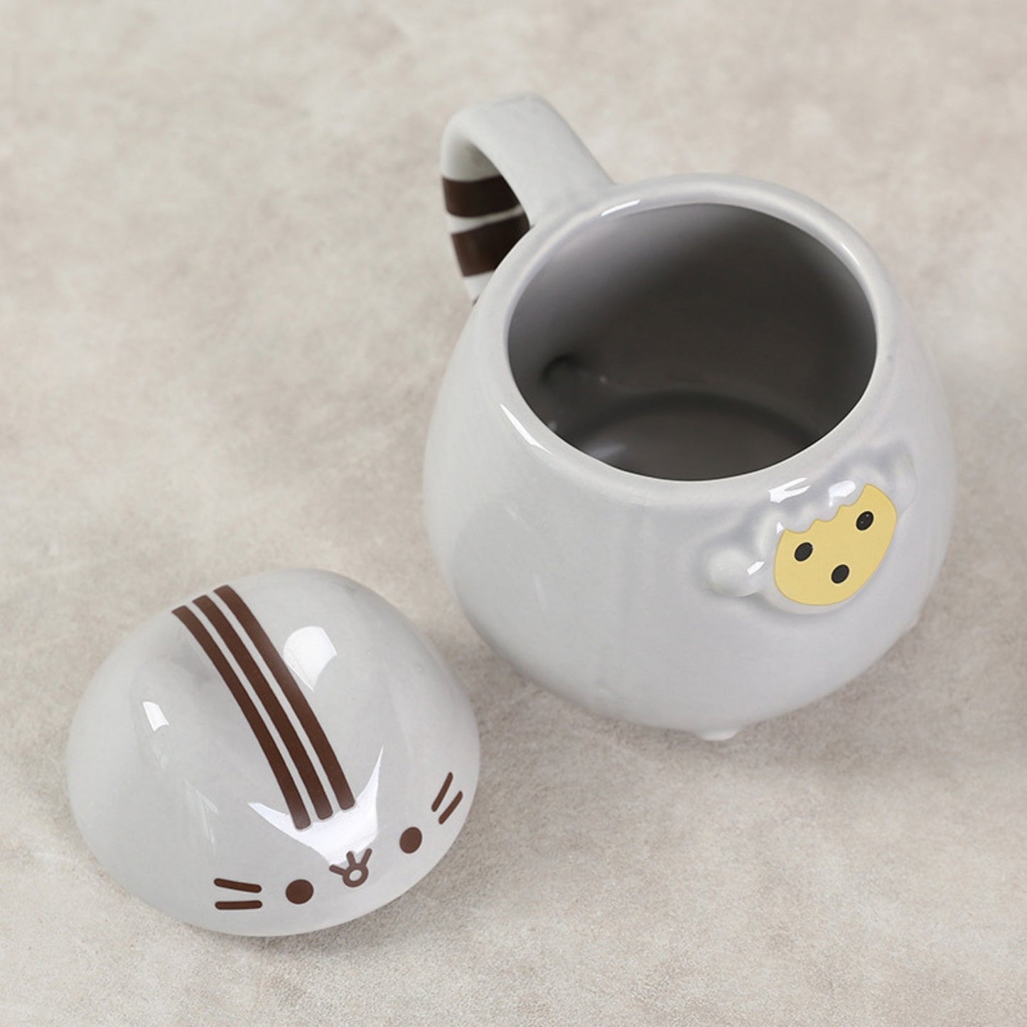 Taza Pusheen Con Galleta - Pusheen