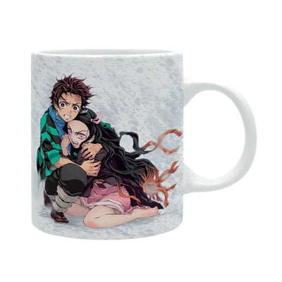 Taza Tanjiro And Nezuko Snow 320 ML (11 Oz) - Demon Slayer - Abysse