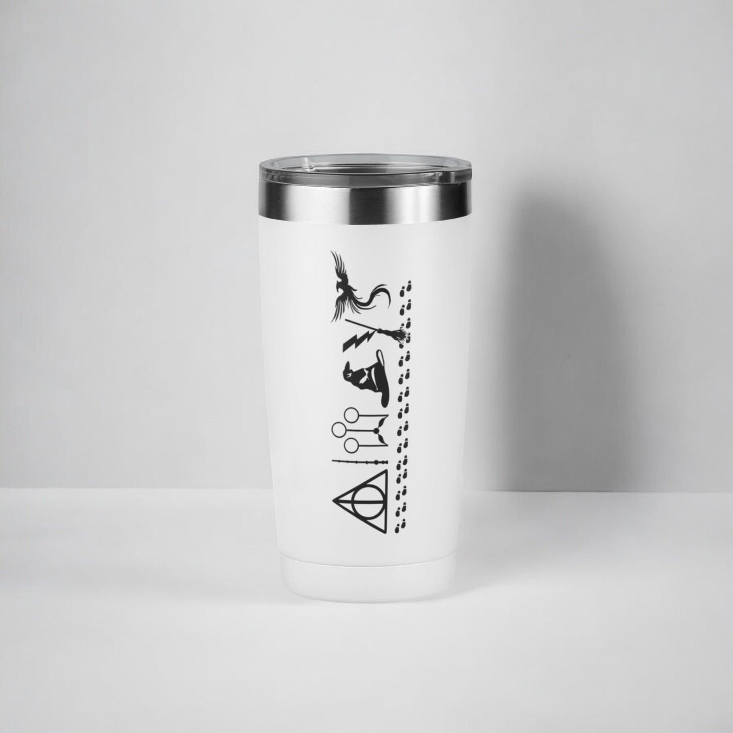 Vaso Blanco Always 20 Oz Acero Inoxidable - Harry Potter