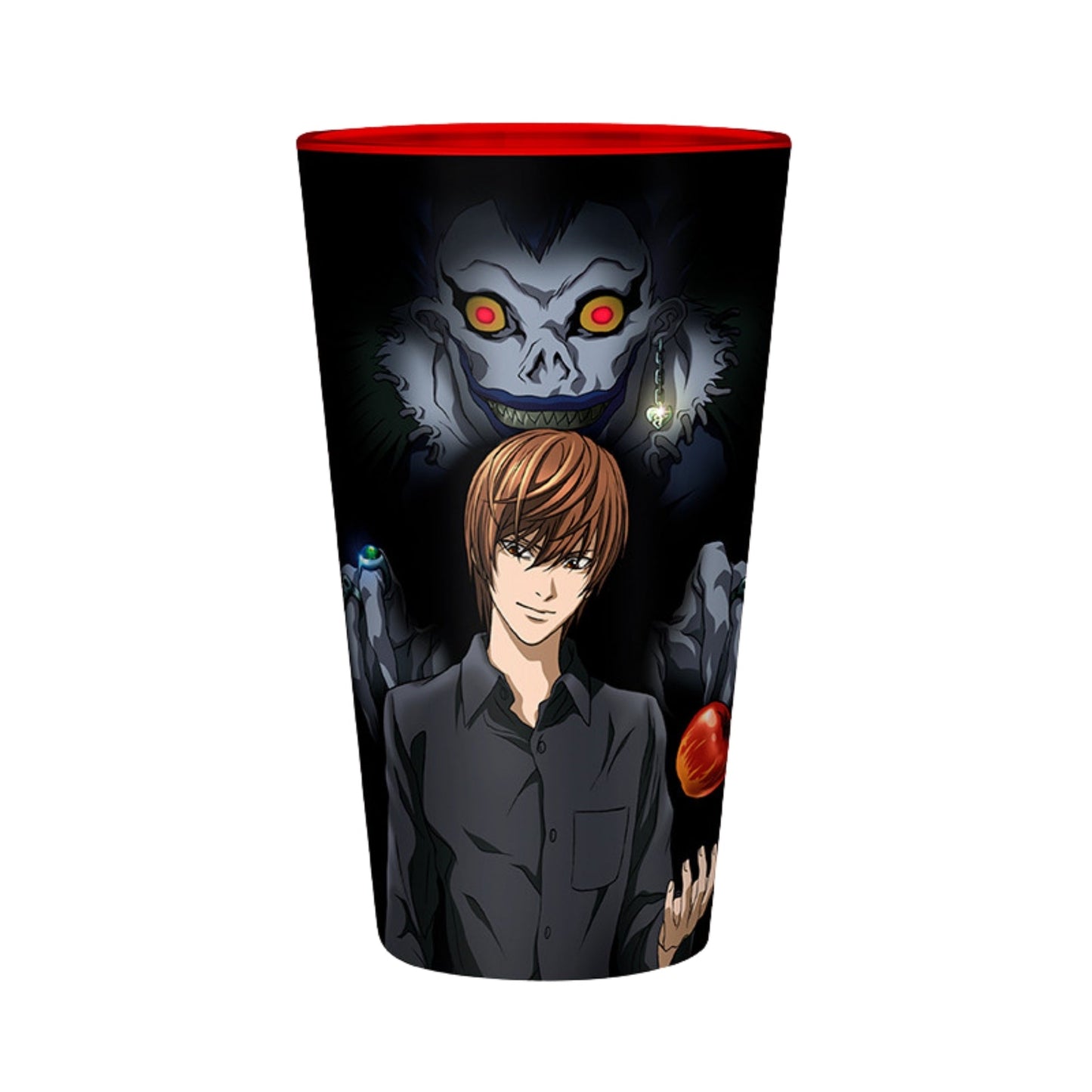 Vaso Vidrio Misa Y Light Abysse 400 ML (14 Oz) - Death Note