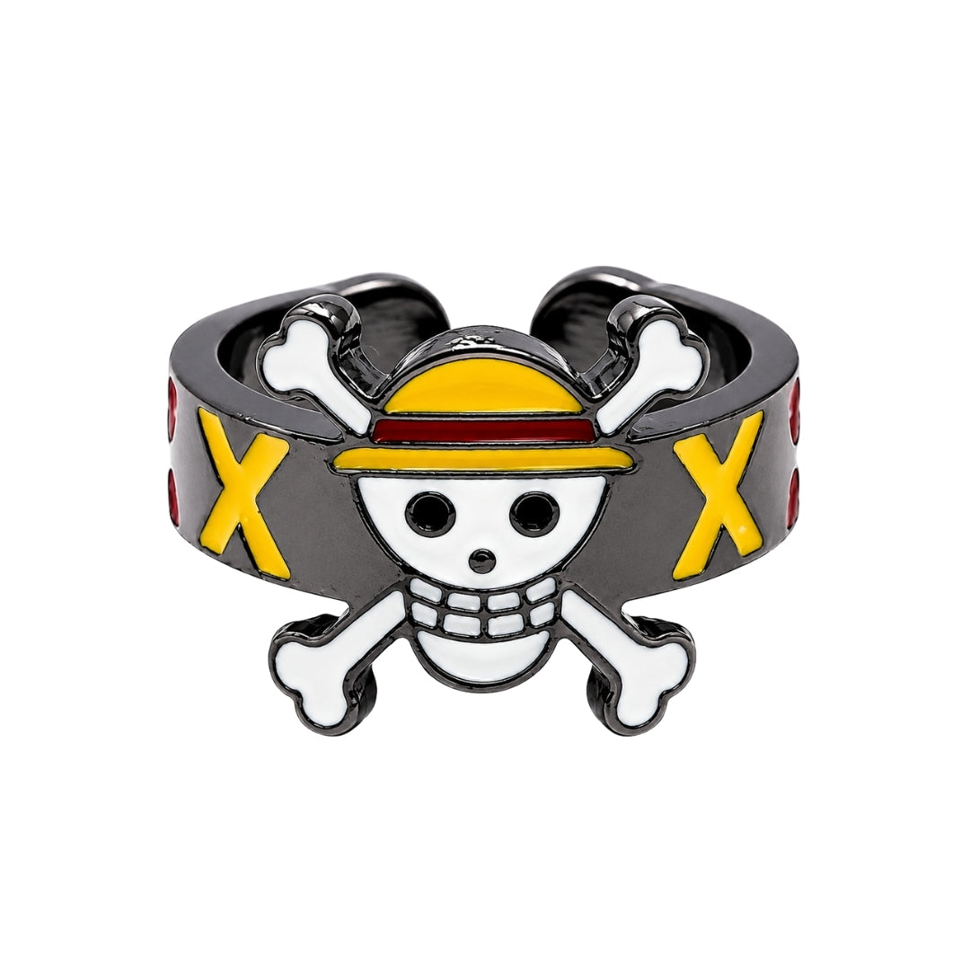 Anillo Ajustable Calavera De Luffy - One Piece