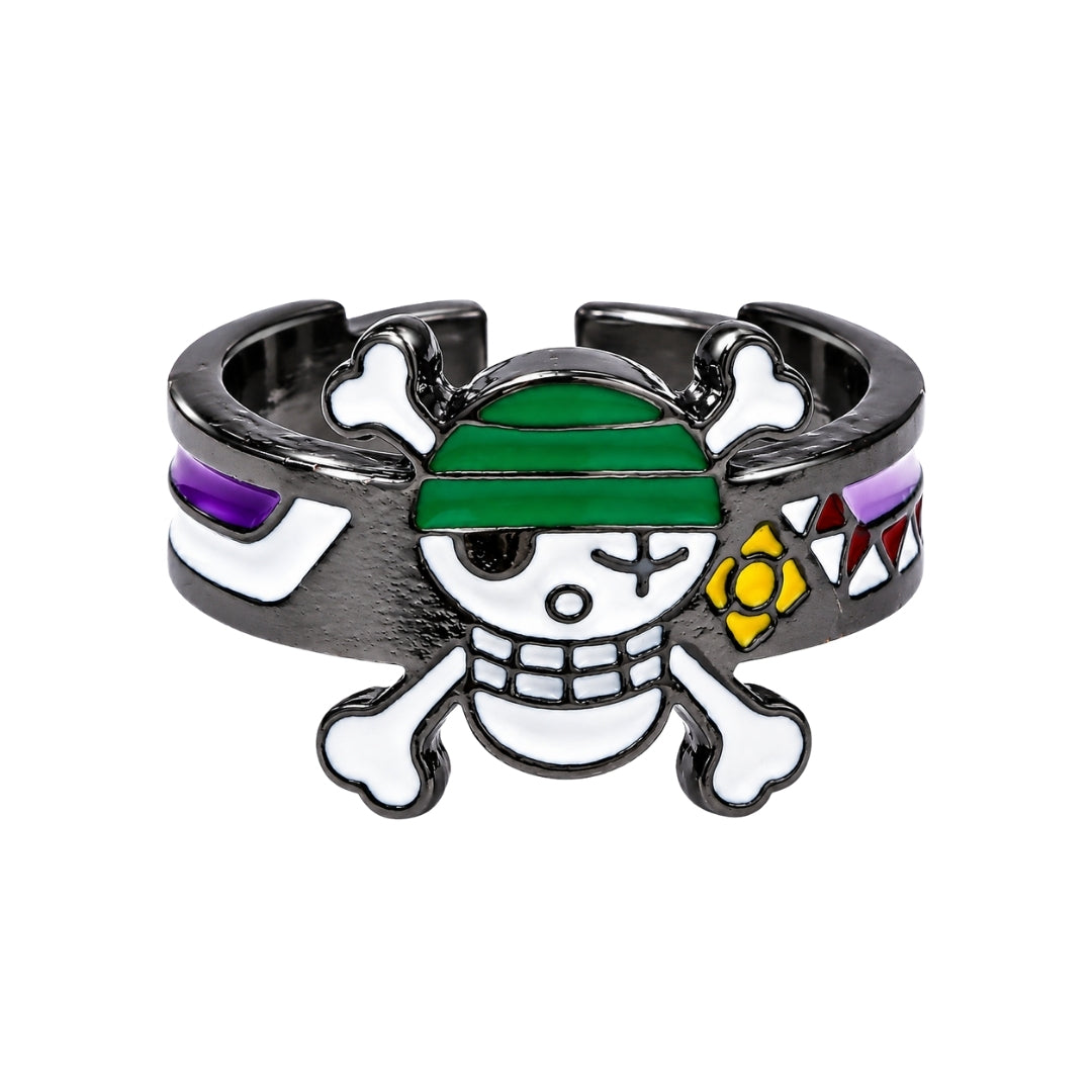 Anillo Ajustable Calavera Zoro - One Piece