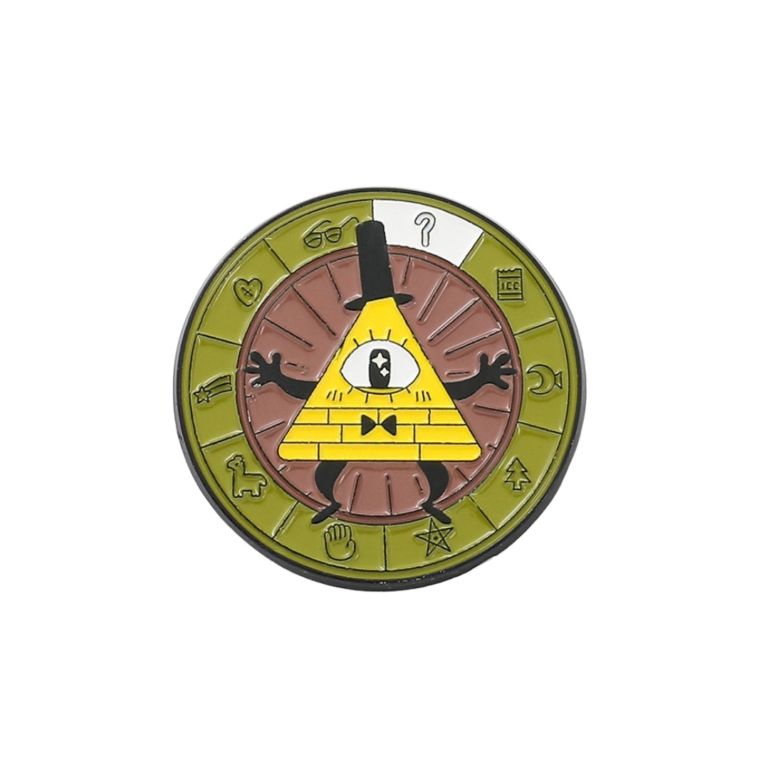 Broche / Pin Bill Cipher - Gravity Falls