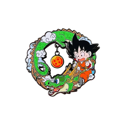 Broche / Pin Goku, Shenlong Y Esfera - Dragon Ball