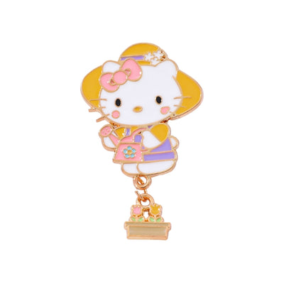 Broche / Pin Hello Kitty Con Colgante - Sanrio