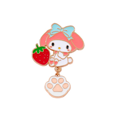 Broche / Pin My Melody Con Colgante - Sanrio