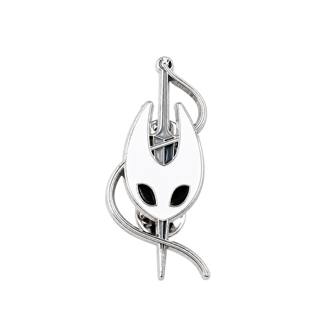 Broche / Pin Rostro Hornet Con Espada - Hollow Knight