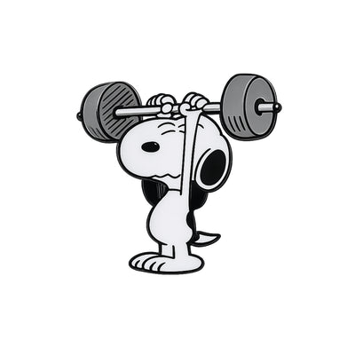 Broche / Pin Snoopy Con Barra Gym - Peanuts