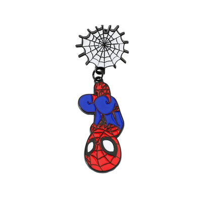 Broche / Pin Spiderman Colgante (Boca Abajo) - Spiderman