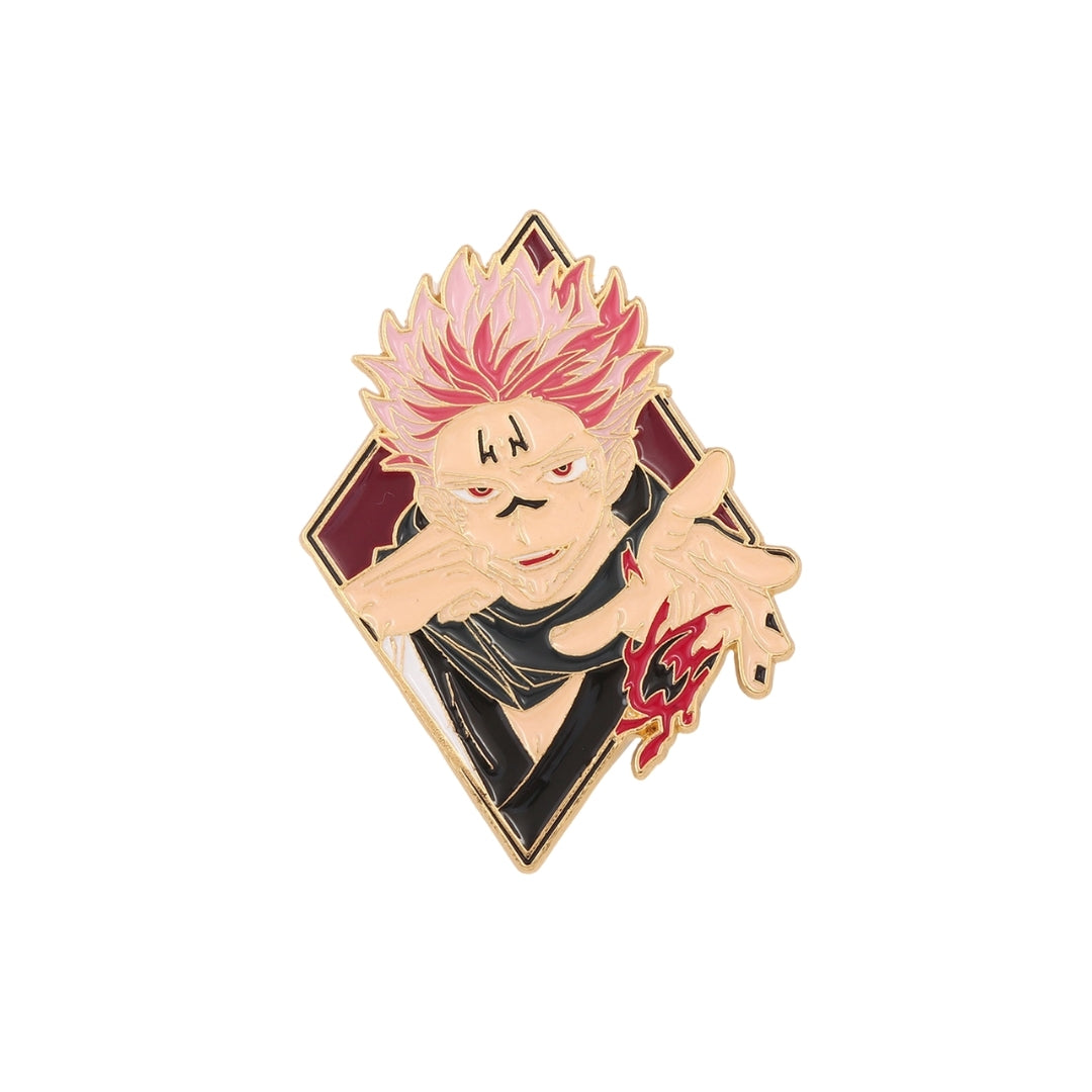 Broche / Pin Sukuna (Rombo) - Jujutsu Kaisen