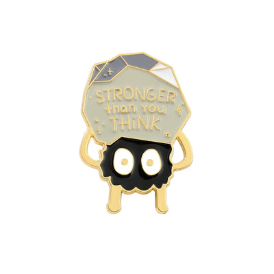Broche / Pin Susuwatari (Stronger Than You Think) - Mi Vecino Totoro