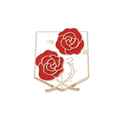 Broche / Pin Tropa Estacionaria (Blanco) - Attack On Titan