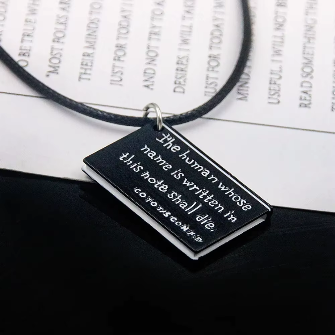 Collar Death Note Libro