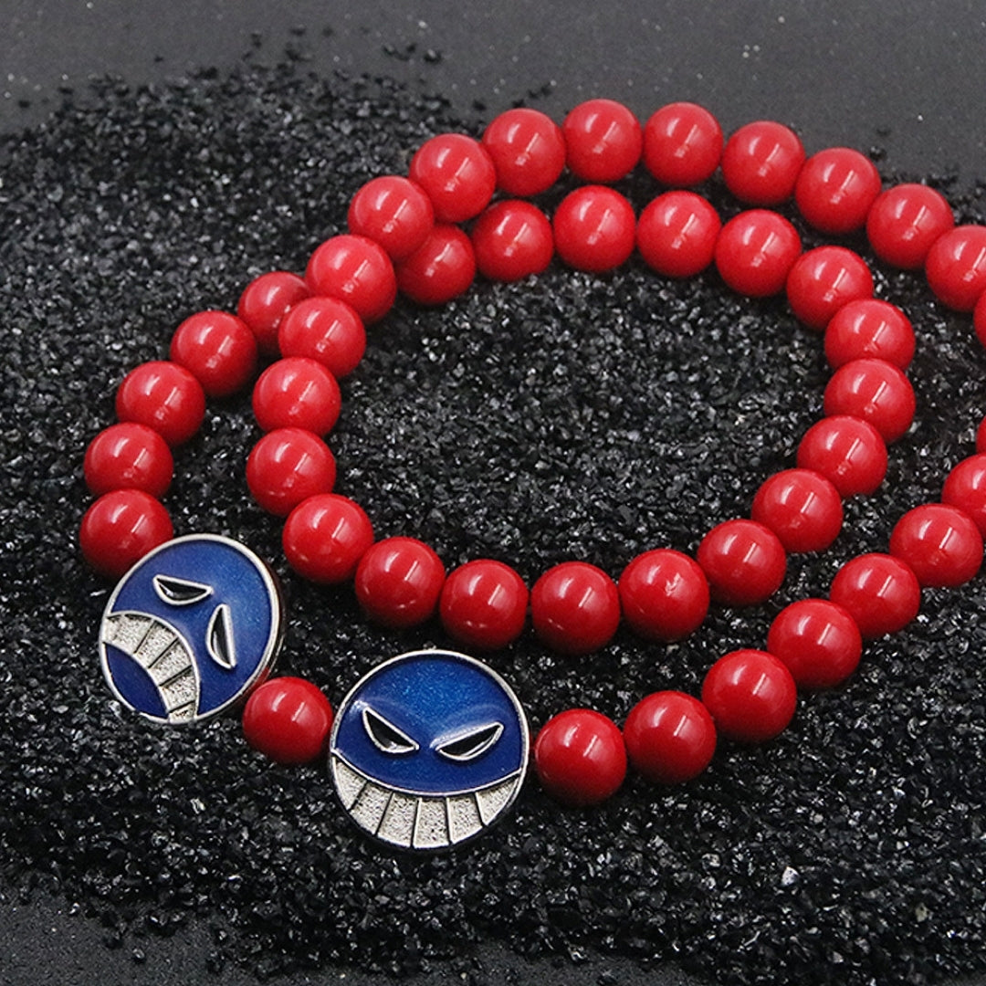 Collar Piedras Portgas D. Ace - One Piece