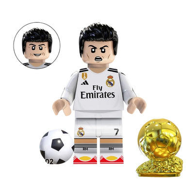 Figura Tipo Lego Cristiano Ronaldo (Real Madrid)