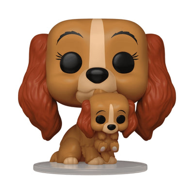 Funko Pop Lady With Puppy #1553 - Disney