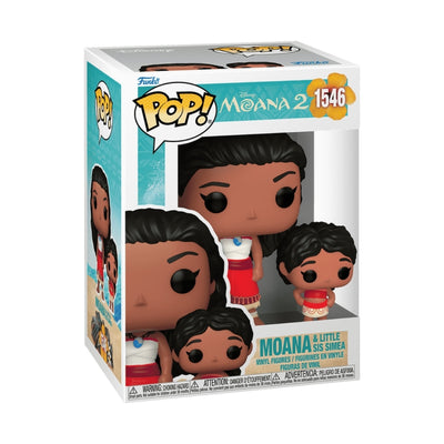 Funko Pop Moana And Little Sis Simea #1546 - Moana 2