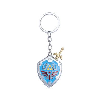 Llavero Escudo Con Espada Zelda - The Legend Of Zelda