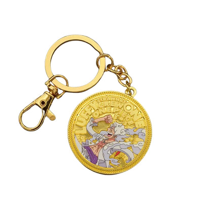 Llavero Medallon Luffy Gear 5 - One Piece
