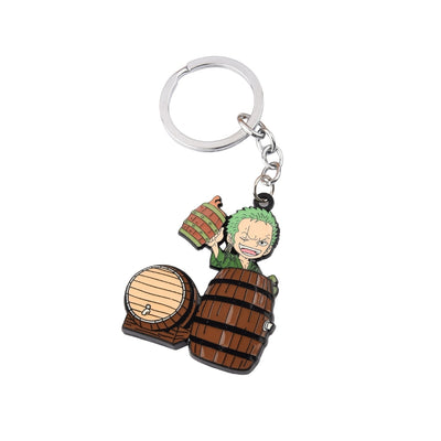 Llavero Zoro Barril - One Piece