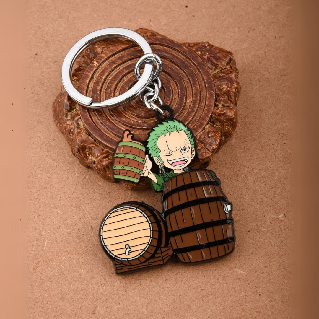 Llavero Zoro Barril - One Piece