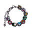 Pulsera Con Charms Calaveras Circular - One Piece