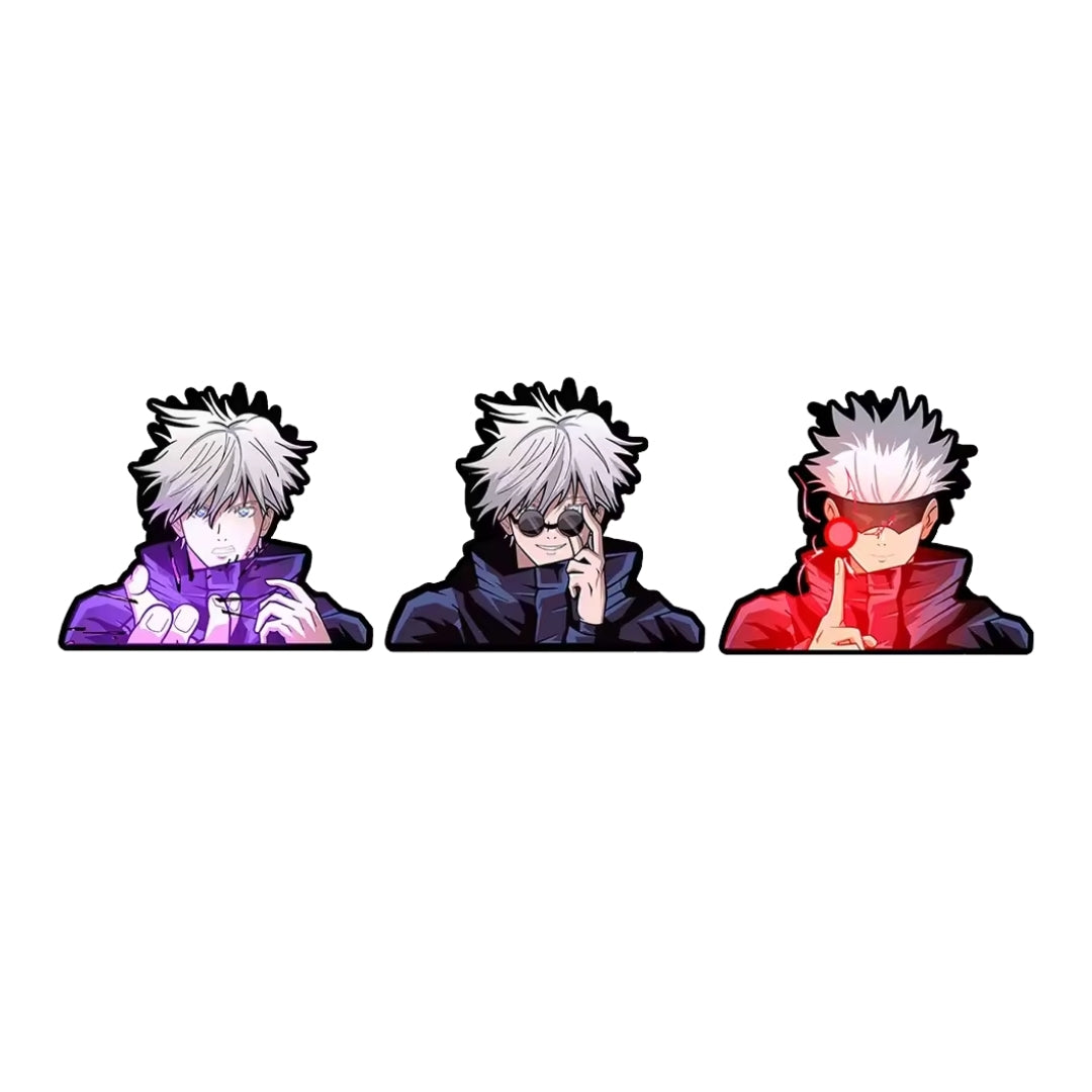 Sticker 3D Gojo Con Lentes - Jujutsu Kaisen