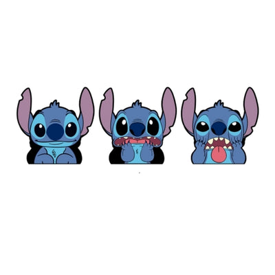 Sticker 3D Stitch - Lilo Y Stitch