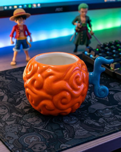 Taza Fruta Del Diablo Mera Mera (Portgas) - One Piece alternativo