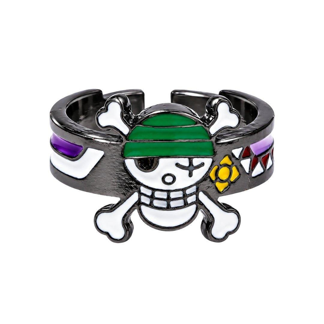 Anillo Ajustable Calavera Zoro - One Piece