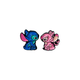 Aretes Angel Y Stitch - Lilo Y Stitch