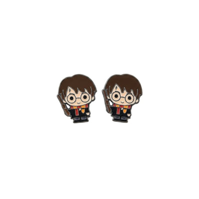 Aretes Harry Potter Con Varita - Harry Potter