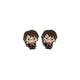 Aretes Harry Potter Con Varita - Harry Potter