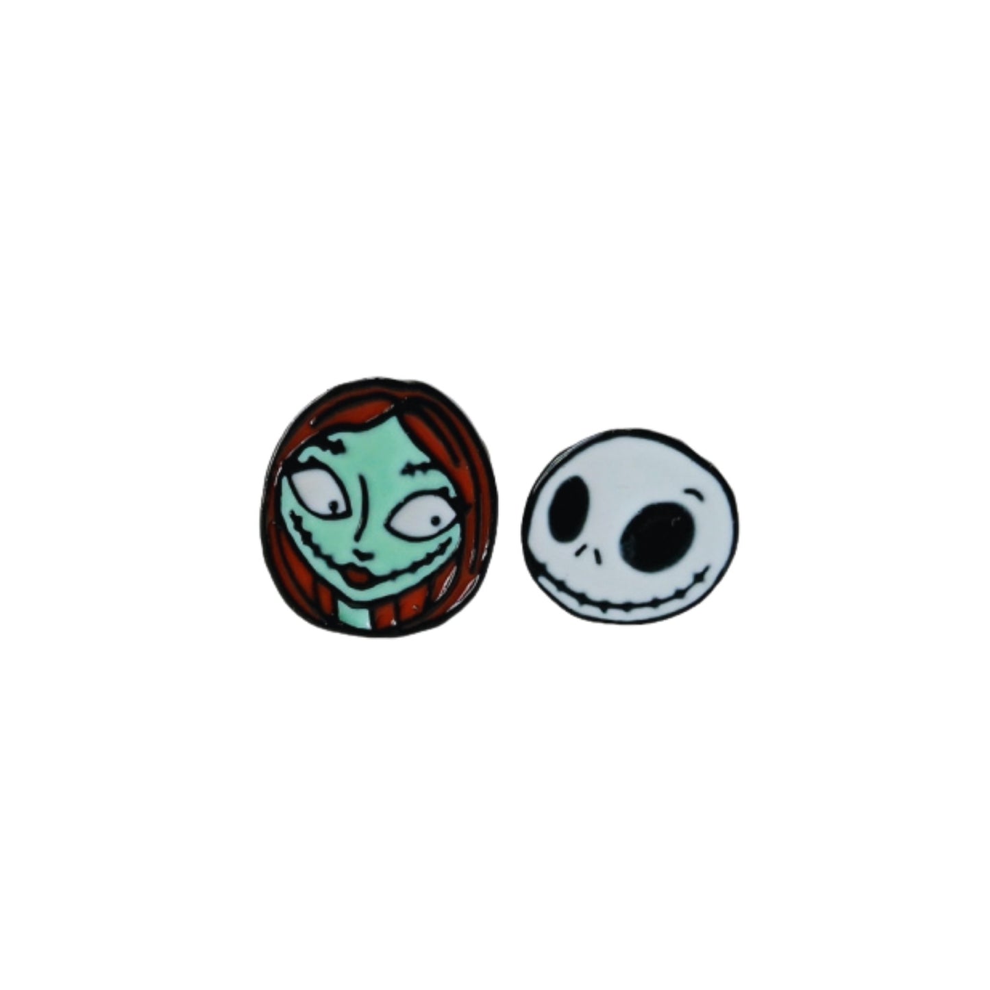 Aretes Jack Y Sally - Nightmare Before Christmas