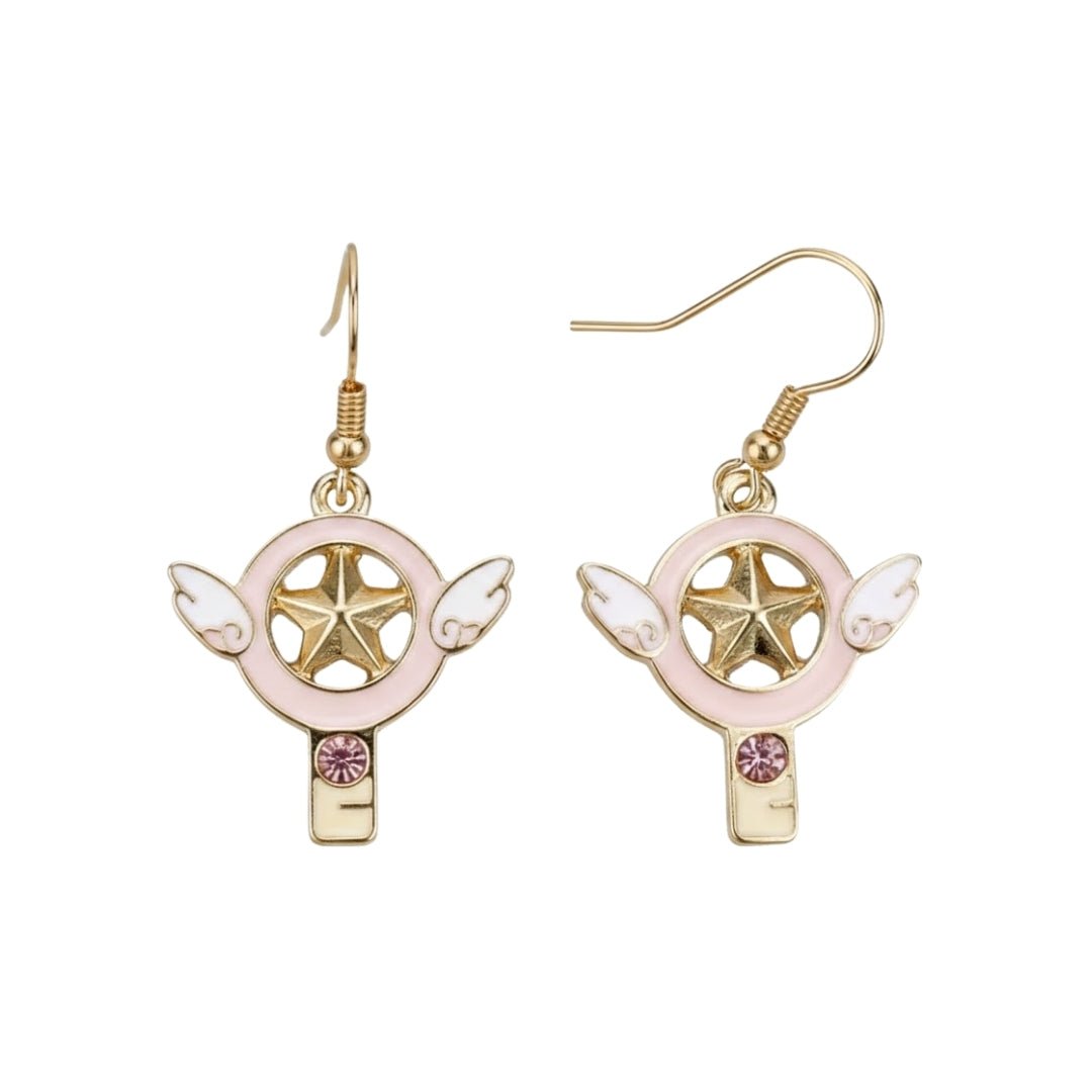 Aretes Llave De Sakura - Sakura Card Captor