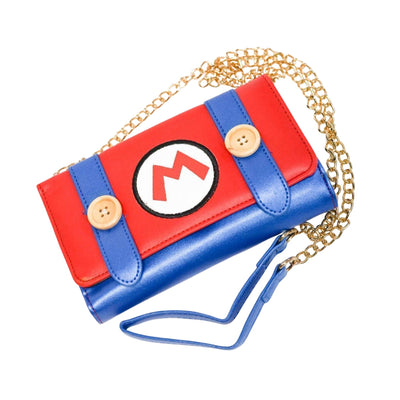 Bandolera Billetera De Mano Super Mario - Nintendo