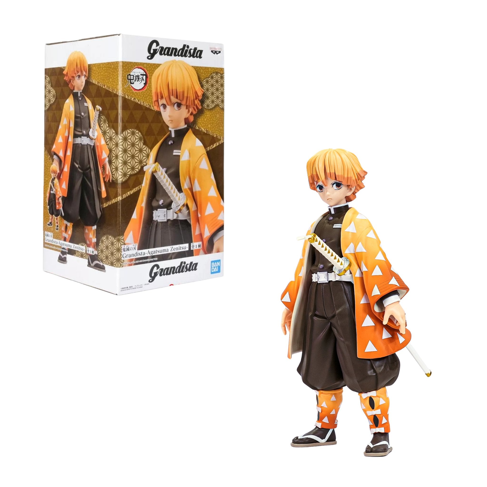 BANPRESTO - 鬼滅の刃 Grandista-AGATSUMA ZENITSU 24点セット BANPRESTO 鬼滅の刃 フィギュア Grandista AGATSUMA ZENITSU