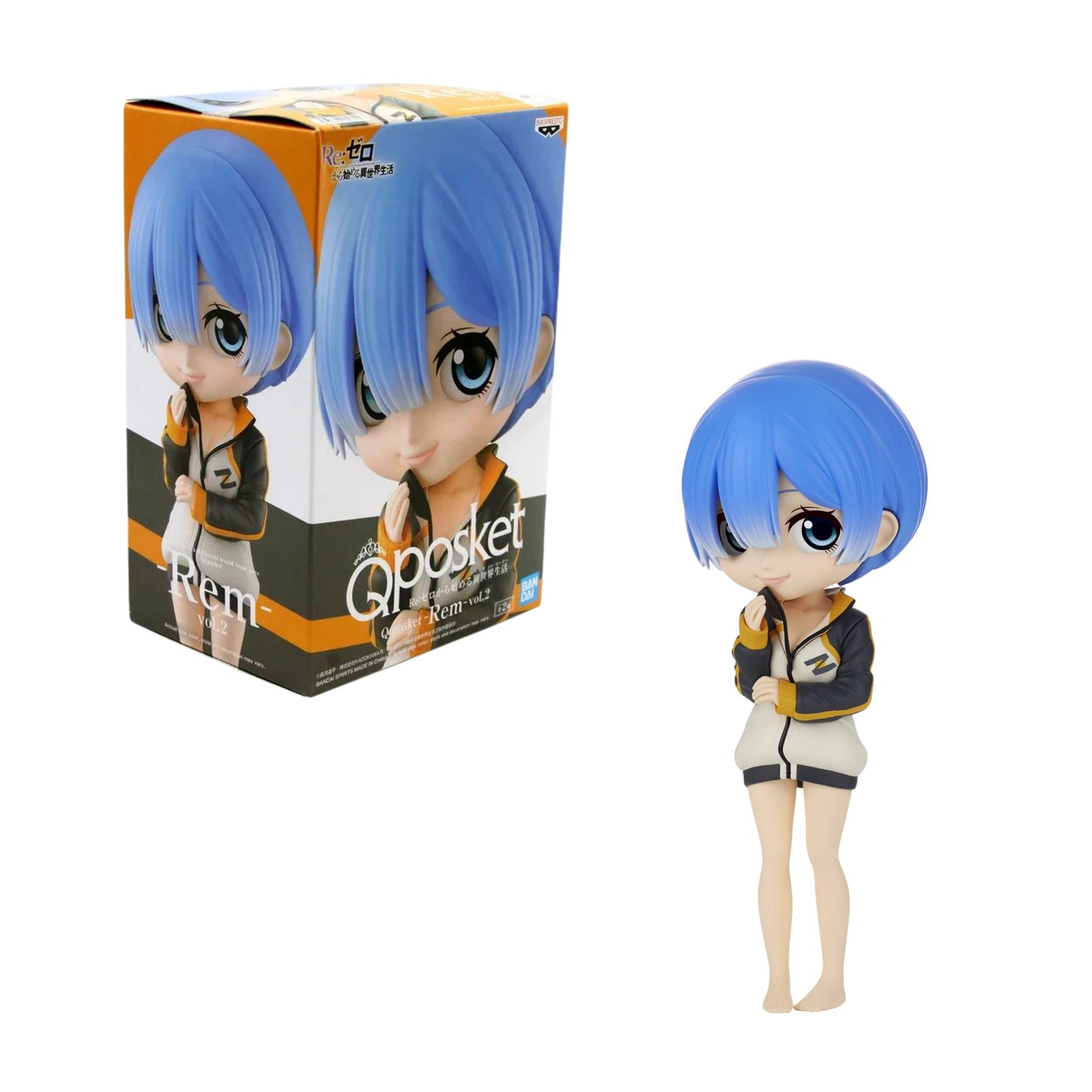 Banpresto Qposket Rem Version A - Re Zero Starting Life In Another World